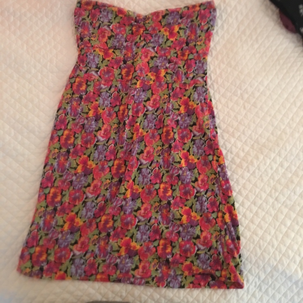 Strapless sundress